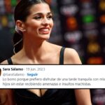 Se desata la polémica en redes por las palabras de Sara Sálamo sobre el feminismo y ETA